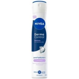 Set 2 x Antiperspirant Spray Femei, Nivea Derma Control Restore, 72 h, 200 ml
