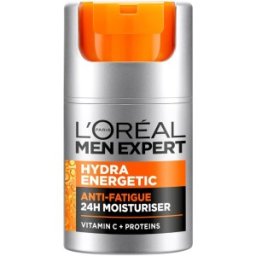 Crema de Fata L'Oreal Paris Hydra Energetic, Barbati, 50 ml