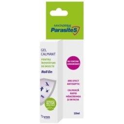 Gel Roll-on Impotriva Intepaturilor de Insecte Santaderm, 10 ml