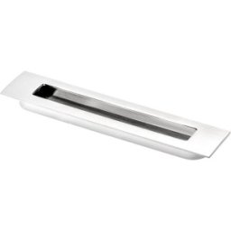 Maner Ingropat Model Serra, 96 mm, Finisaj Crom Lucios