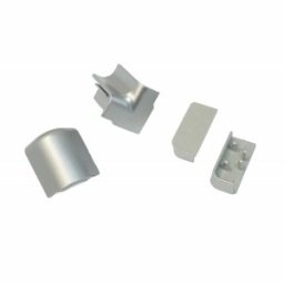 Set Accesorii Verticale Inaltator Blat Rectangular, Finisaj Aluminiu