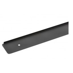 Terminatie Blat, Stanga, 38 mm x 600 mm, Finisaj Negru