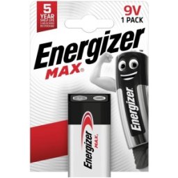 Set 3 x Baterie Alcalina Energizer Max, 9V