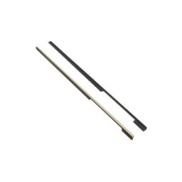 Set 2 x Maner Model Monus, 960 mm, Finisaj Negru Mat/Auriu