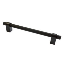 Set 2 x Maner Model Kaira, 160 mm, Finisaj Negru Mat
