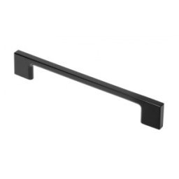 Set 2 x Maner Model B0014, 160 mm, Finisaj Negru Mat