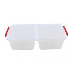 Cutie Alimentara cu Doua Compartimente, Sterk Plast