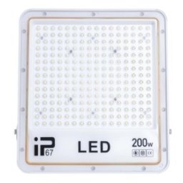 Set 2 x Proiector Led, IP 67, 200 W, 220 V, Corp Aluminiu, Alb, Z-tools