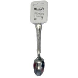 Lingurita pentru Ceai Corona, Inox, Italia, 3 Bucati, Elcadis