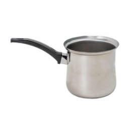 Set 2 x Ibric din Inox, 850 ml, Coada Ebonita Nr. 7