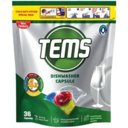 Set 2 x 36 Capsule 4 in 1 pentru Masina de Spalat Vase, Tems