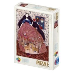 Puzzle 1000 Piese, Kurti Andreea - Alba ca Zapada, D-toys