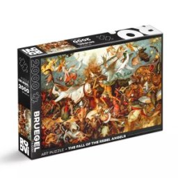 Puzzle 2000 Piese, Peter Bruegel cel Batran - Caderea Ingerilor Rebeli