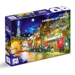Puzzle 1000 Piese, Peisaje de Noapte, Londra 2, D-toys