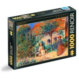Puzzle Adulti 1000 Piese, Pierre-Auguste Renoir -Bretania, D-toys