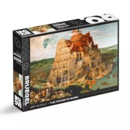 Puzzle 2000 Piese, Peter Bruegel cel Batran - Turnul Babel