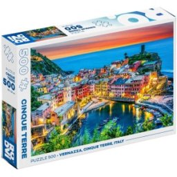 Puzzle 500 Piese, Cinque Terre, Italia, Roovi