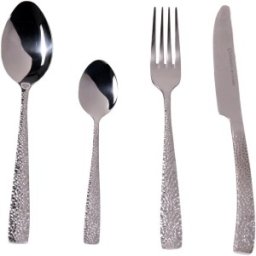 Tacamuri Argintii din Inox, 24 Piese, Grunberg