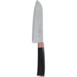 Cutit Bucatarie, Otel Inoxidabil, Maner din Plastic, 29 cm, Grunberg