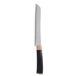 Set 2 x Cutit Paine, Otel Inoxidabil, 32.5 cm, Maner Plastic, Grunberg