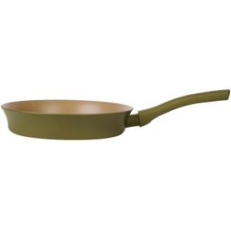 Set 2 x Tigaie Aluminiu, 1.60 l, Interior Anti-Aderent, Compatibila Plita Inductie, 24 cm, Verde, Grunberg