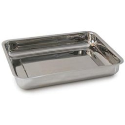 Set 2 x 3 Tava Cuptor, din Inox, Grunberg