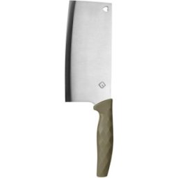 Set 2 x Cutit Satar Bucatarie din Otel Inoxidabil, Maner Plastic, 31.80 cm, Grunberg