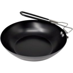 Set 2 x Tigaie Wok din Otel, Invelis Antiaderent, Maner Rabatabil, 24 cm, Neagra, Grunberg