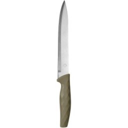 Set 2 x Cutit Bucatarie, Otel Inoxidabil, 33.70 cm, Maner Plastic, Grunberg
