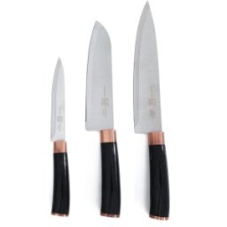 Set 2 x 3 Cutite Bucatarie, Otel Inoxidabil, Maner Plastic, Grunberg