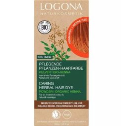 Vopsea de Par, Bio, pe Baza de Plante, 030, Rosu Henna 100 g, Logona