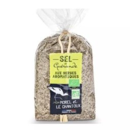Sare Celtica cu Ierburi Aromatice Bio, 250 g, L'Atelier du Sel
