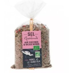 Sare Celtica Aromatizata cu Piper Multicolor Bio, 250 g, L'Atelier du Sel