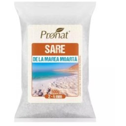 Sare de la Marea Moarta, 2-4 mm, 500 g, Pronat