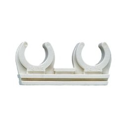 Suport Clip Dublu Pentru Sina 20 Mm Nailon 6.6-r 12 Mm 14"