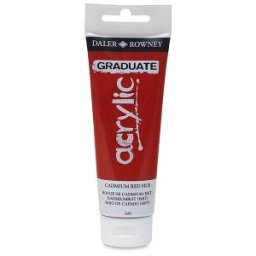 Culori acrilice Graduate Daler Rowney - Silver - 120 ml