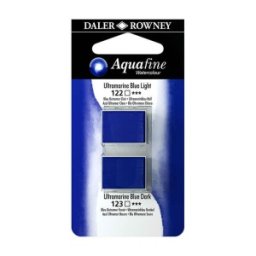 Set 2 Acuarele godete Aquafine Daler Rowney - Silver Imit & Gold Imit