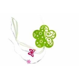 Ghirlanda floare pasla verde