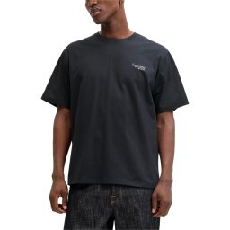 JACK & JONES T-Shirt Jjroar Ss Crew Neck 12288099 C-N10 black