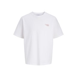 JACK & JONES T-Shirt Jjroar Ss Crew Neck 12288099 11-0601 TCX bright white