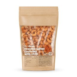 GymBeam Caju prăjit sărat cu chilli 200 g