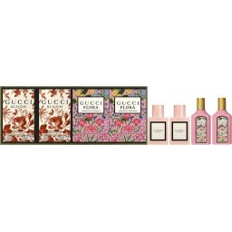Set Gucci Bloom 2x5 ml + Flora Gorgeous Gardenia 2x5 ml, mini collection luxury