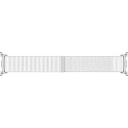 Galaxy Watch 8/8 Classic - Bratara Small Fabric Band (S/M), Alb