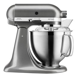 Robot de bucatarie 5KSM185PSEMS, 300 W, 4.8 l, Argintiu