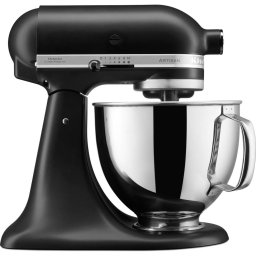 Robot de bucatarie 5KSM125EBM, 300 W, 4.8 l, Negru