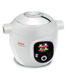 Multicooker inteligent cu gatire sub presiune CY851130, 6 l, 6 moduri de gatit, Alb
