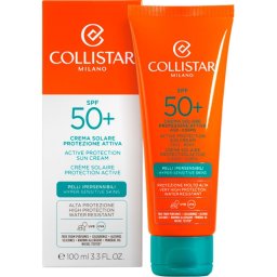 Collistar Smart Sun Protection® Active Protection Sun Face Cream SPF 50+ 100 ml
