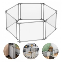 Tarc de joaca bebelusi hexagonal, pliabil si ajustabil Cozy 70 configurabil