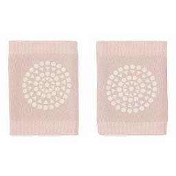 Genunchiere antiderapante bumbac Go Baby Go - Soft Pink