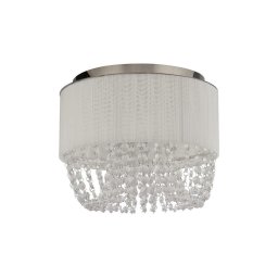 Searchlight 62617-3CC - Plafonieră BELLANO, 3xG9/7W/230V, Ø 30 cm, albă